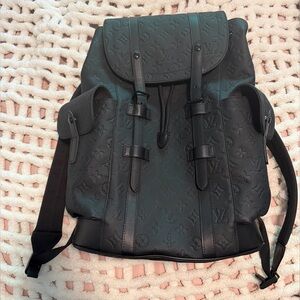 Louis Vuitton Men's Christopher PM Leather Backpack